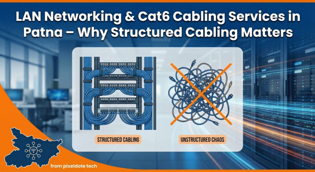 LAN Networking & Cat6 Cabling in Patna