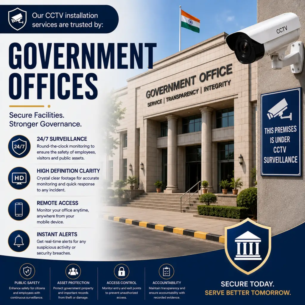 cctv installation patna goverment offices